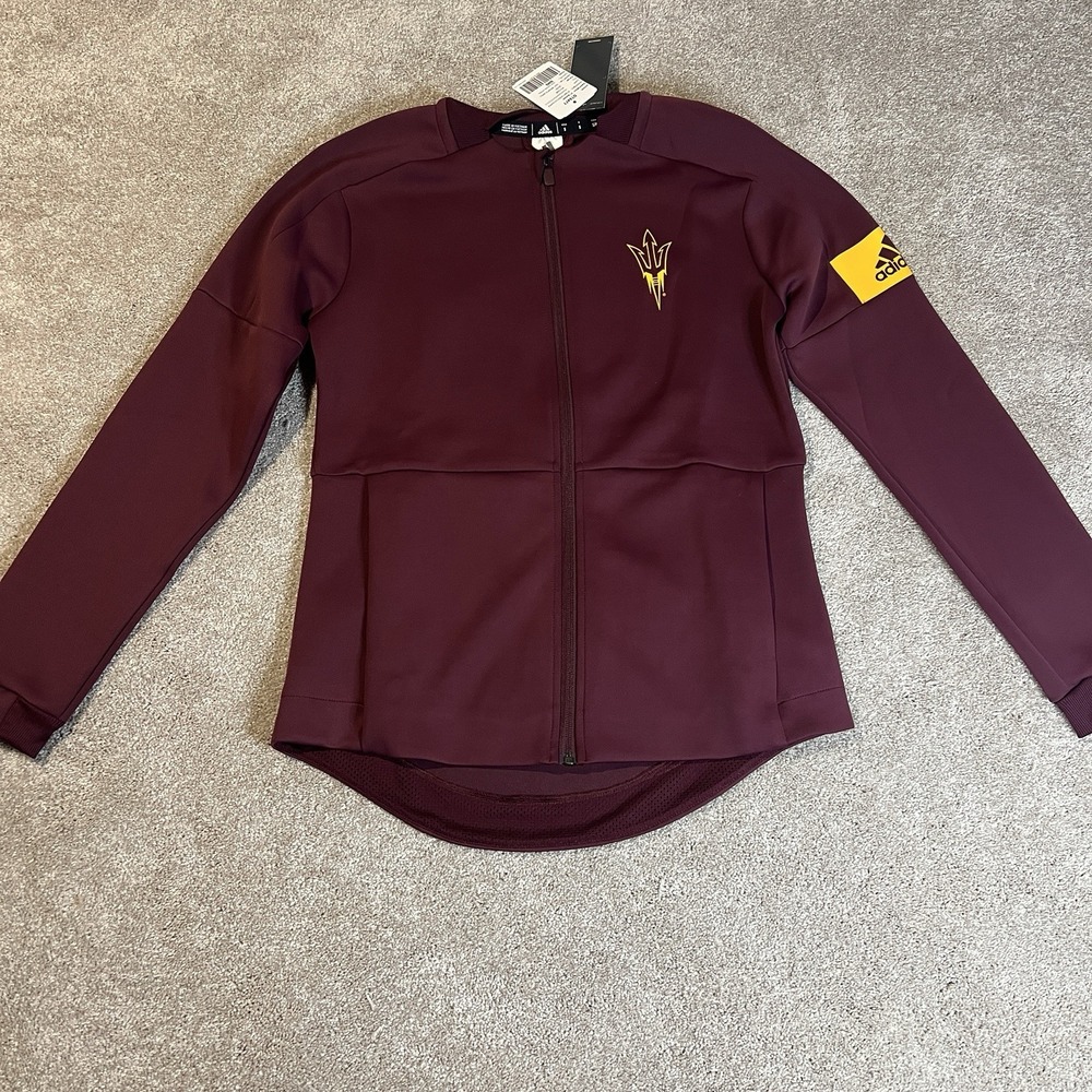 Arizona State Sun Devils Adidas Full Zip Sweater‎